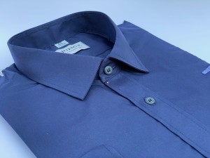 Koszula męska granatowa slim  