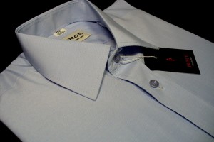 koszula szara prążki slim