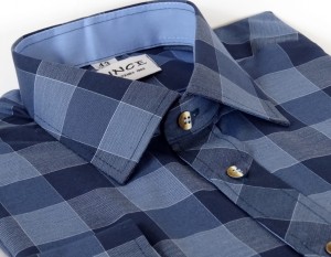 Koszula męska niebieska classic