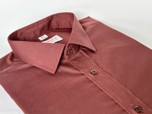 Koszula męska brązowa classic        
