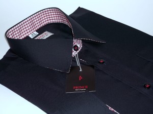 Koszula męska granatowa gładka classic