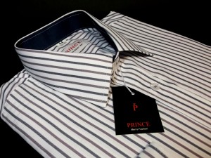 Koszula męska prążki classic
