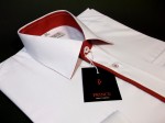 Koszula męska biała gładka classic
